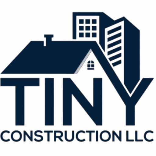 Tiny Construction LLC logo - premium concrete and outdoor living contractor Northeast Ohio