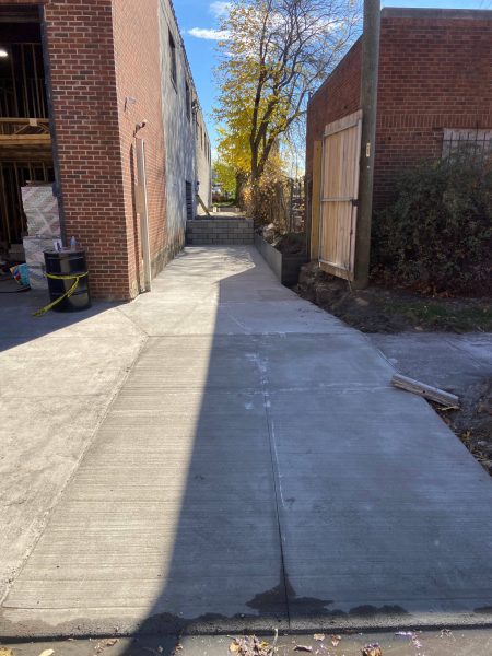 New Concrete Driveway In Cleveland